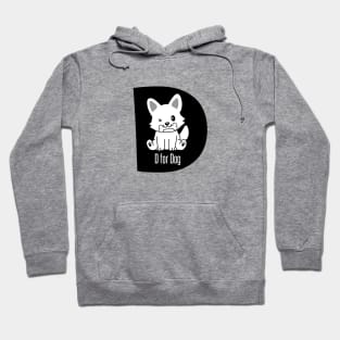 Alphabet D for Dog - Cute Dogs Hoodie